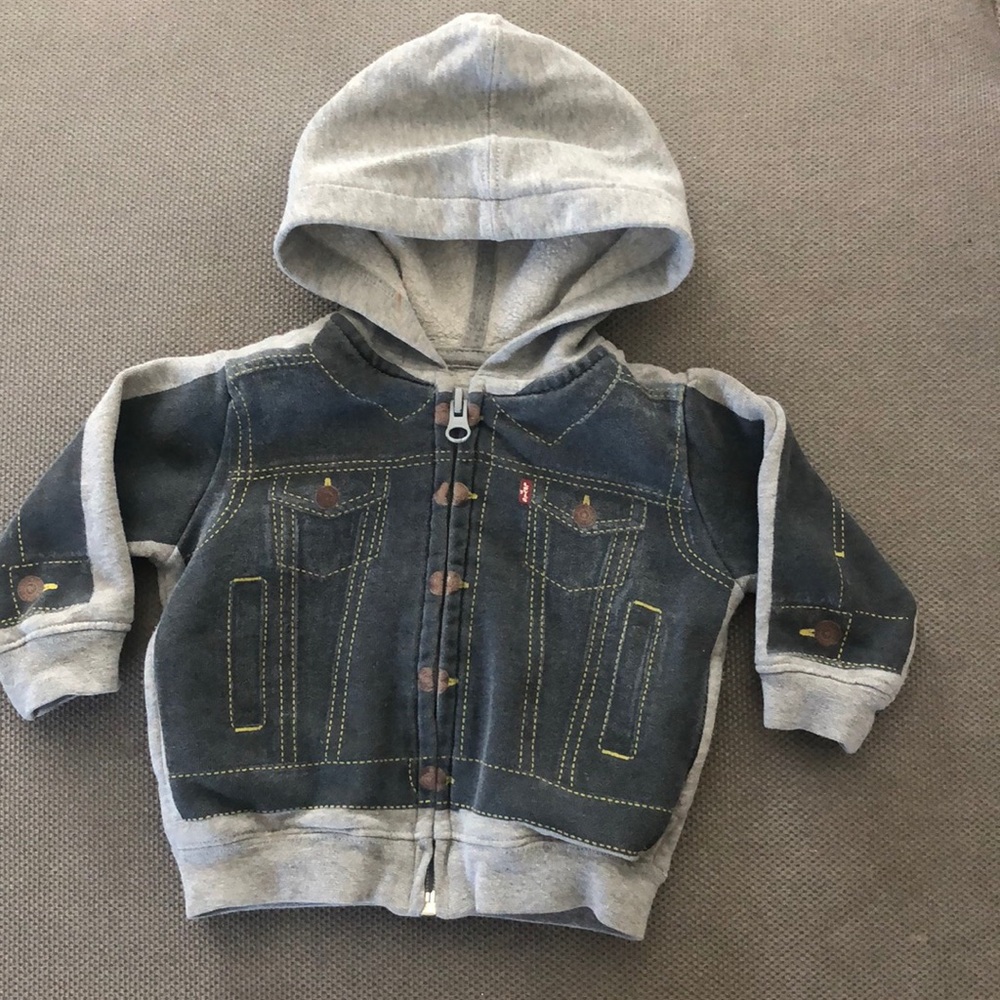 Baby Levi zip up hoodie